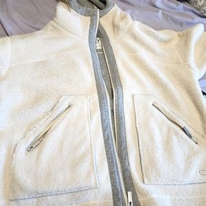 Jacket style sherpa Nat-grey/brand new